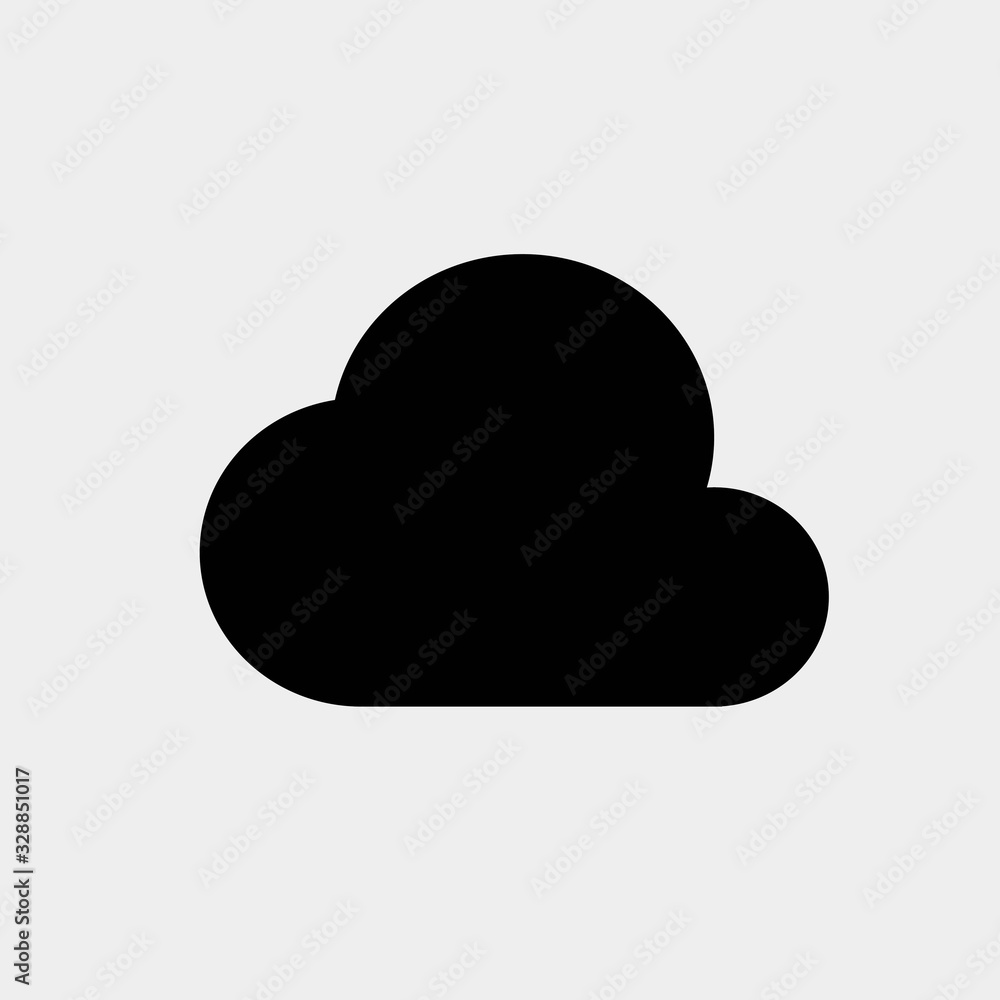 cloud vector icon for weather and cloud storage technology icon cloud vector icon for weather and cloud storage technology icon