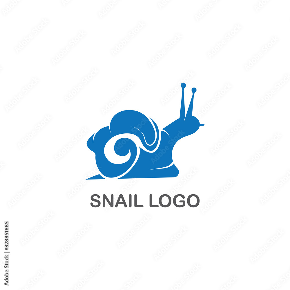 Snail logo creative template vector icon illustration design Snail logo creative template vector icon illustration design