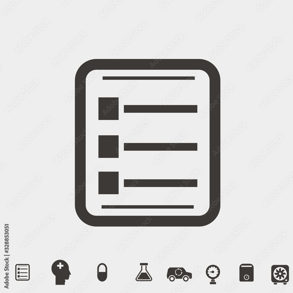 list file vector icon paper document list file vector icon paper document