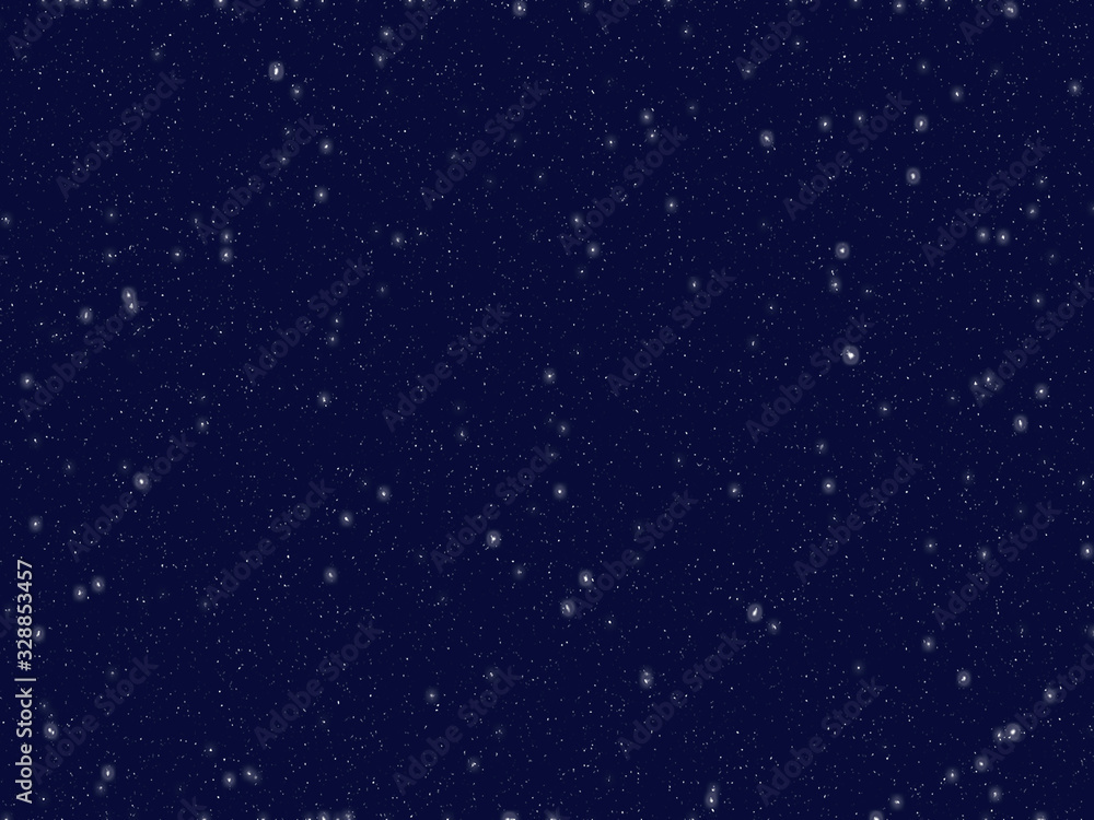 Beautiful starry night sky background
