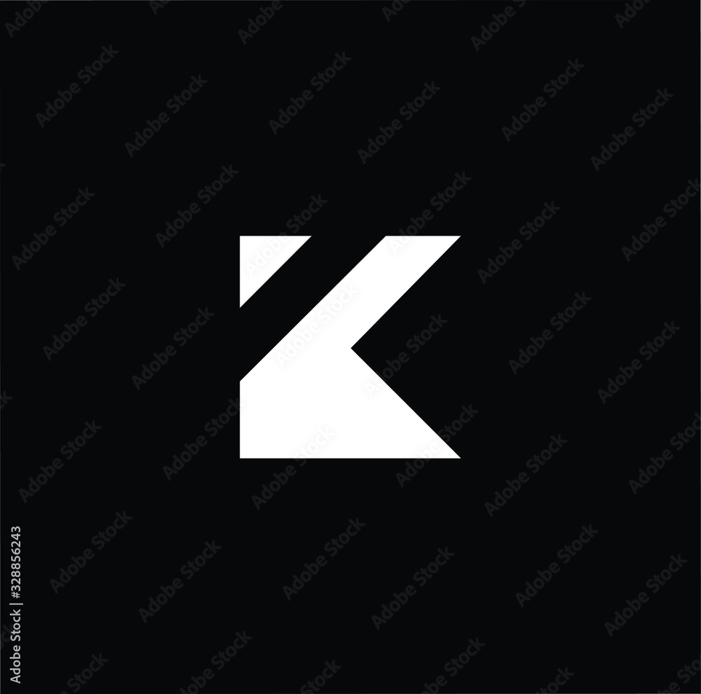 Initial based modern and minimal Logo. K letter trendy fonts monogram icon symbol. Universal professional elegant luxury alphabet vector design Initial based modern and minimal Logo. K letter trendy fonts monogram icon symbol. Universal professional elegant luxury alphabet vector design