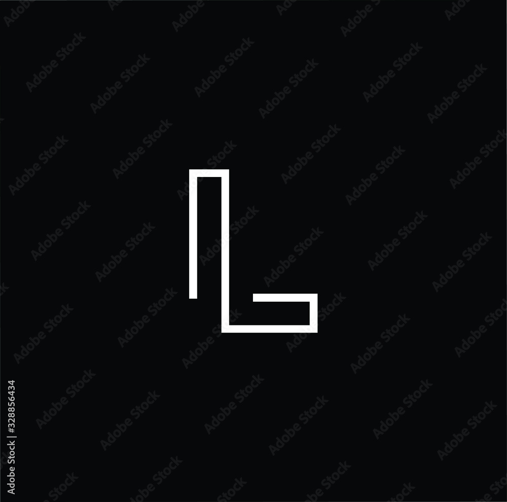 Initial based modern and minimal Logo. L LL letter trendy fonts monogram icon symbol. Universal professional elegant luxury alphabet vector design Initial based modern and minimal Logo. L LL letter trendy fonts monogram icon symbol. Universal professional elegant luxury alphabet vector design