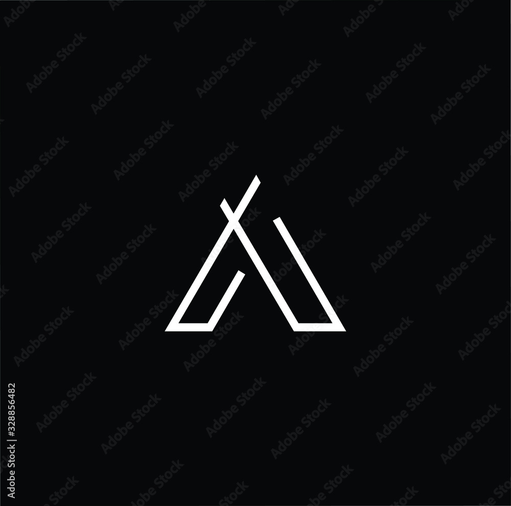 Initial based modern and minimal Logo. A AA letter trendy fonts monogram icon symbol. Universal professional elegant luxury alphabet vector design Initial based modern and minimal Logo. A AA letter trendy fonts monogram icon symbol. Universal professional elegant luxury alphabet vector design