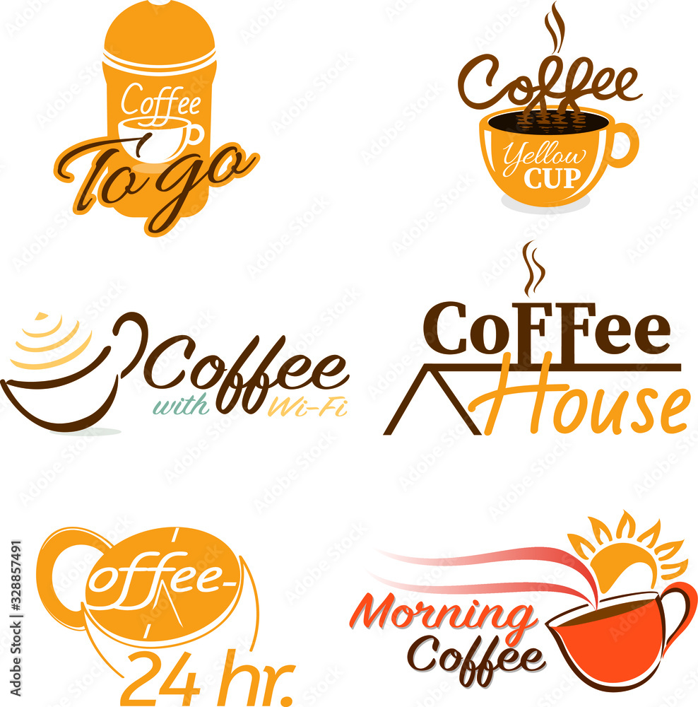 logo about coffee  for another design coffee business
