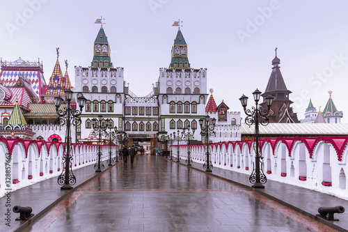 Izmailovo Kremlin in Moscow, Russia