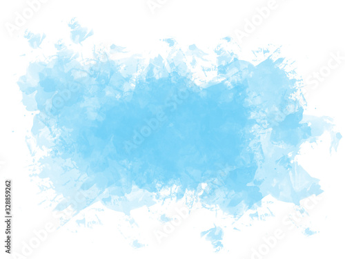 Abstract coloful pastel on watercolor illustration painting background.
