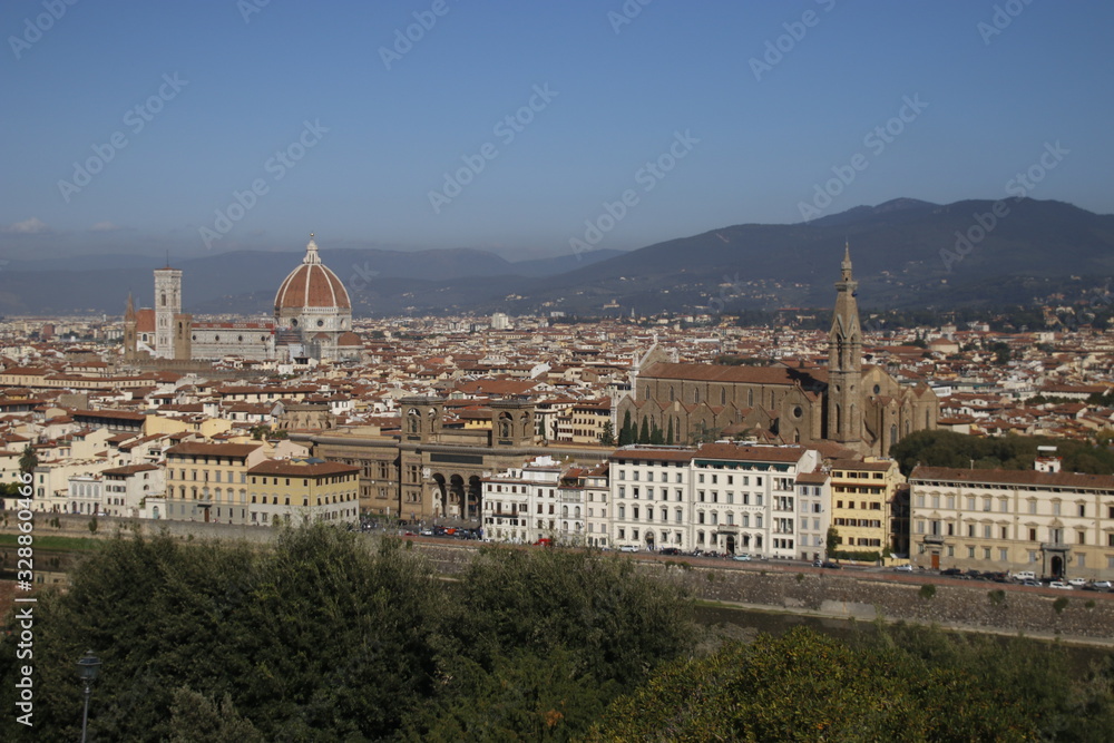 Archotectonic heritage in Firenze, Italy