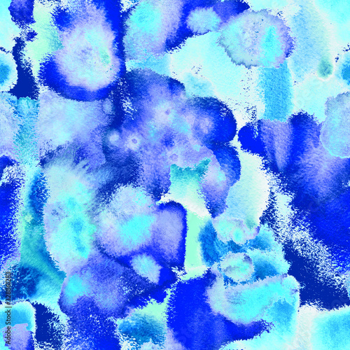 Watercolor Hand Painted. Art Drawing. 