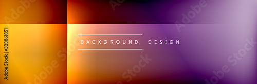 Abstract background - squares and lines composition created with lights and shadows. Technology or business digital template