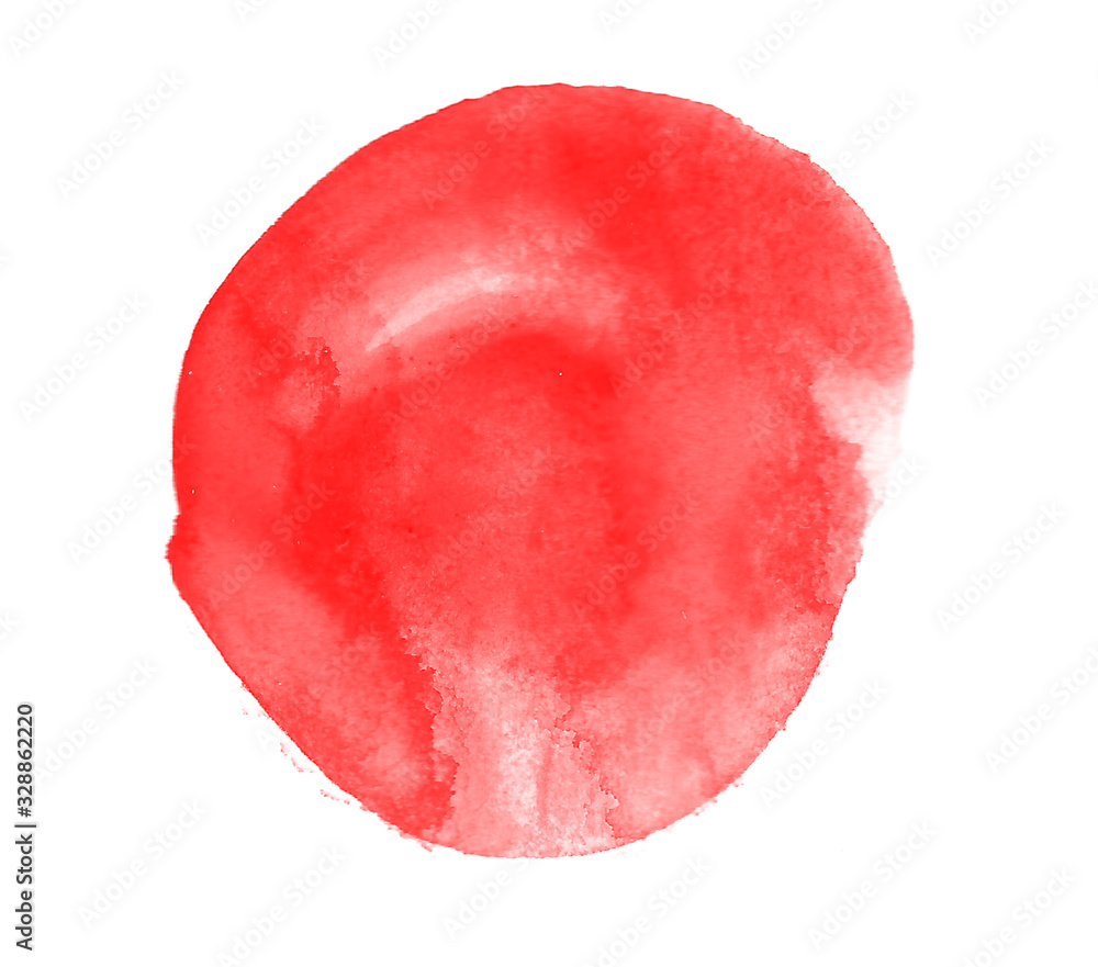 Abstract red circle brush background Abstract red circle brush background