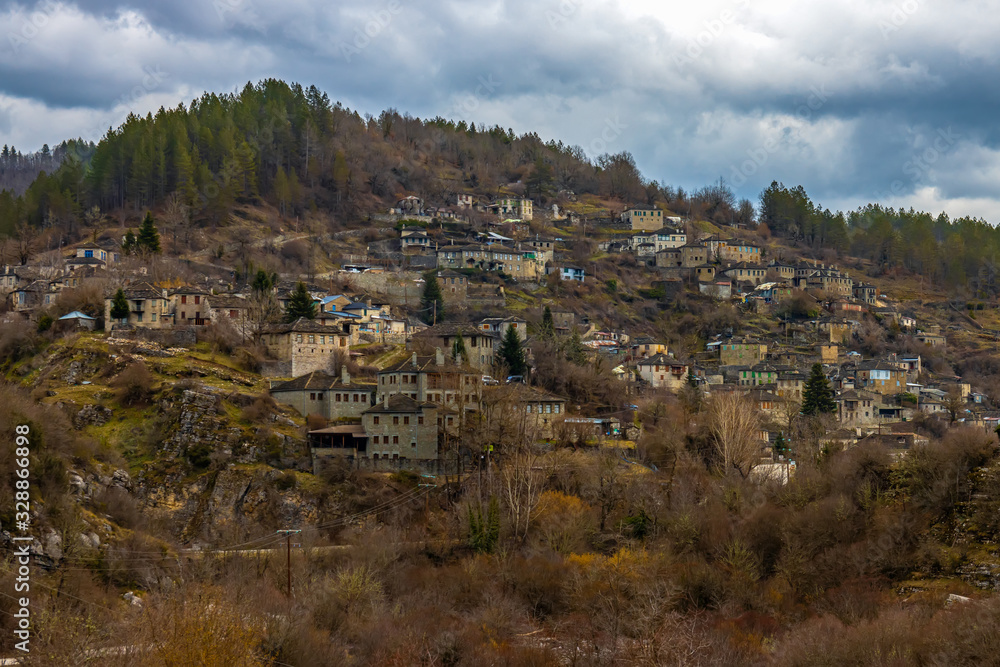 Old village in Epirus,Greece