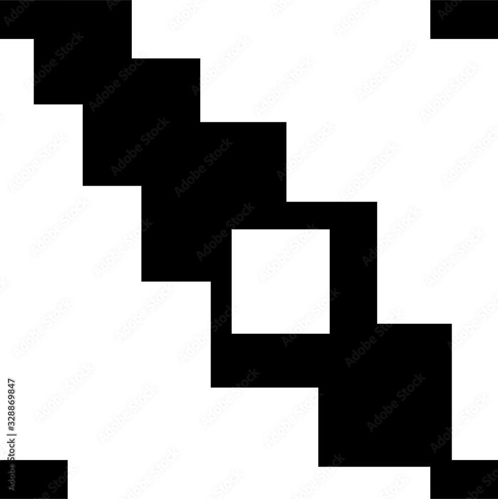 abstract pattern for fabric and Wallpaper made of black rectangles on a white background abstract pattern for fabric and Wallpaper made of black rectangles on a white background