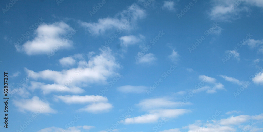 Obraz premium beautiful day blue sky and clouds