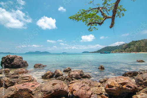 coast of the sea in thailand