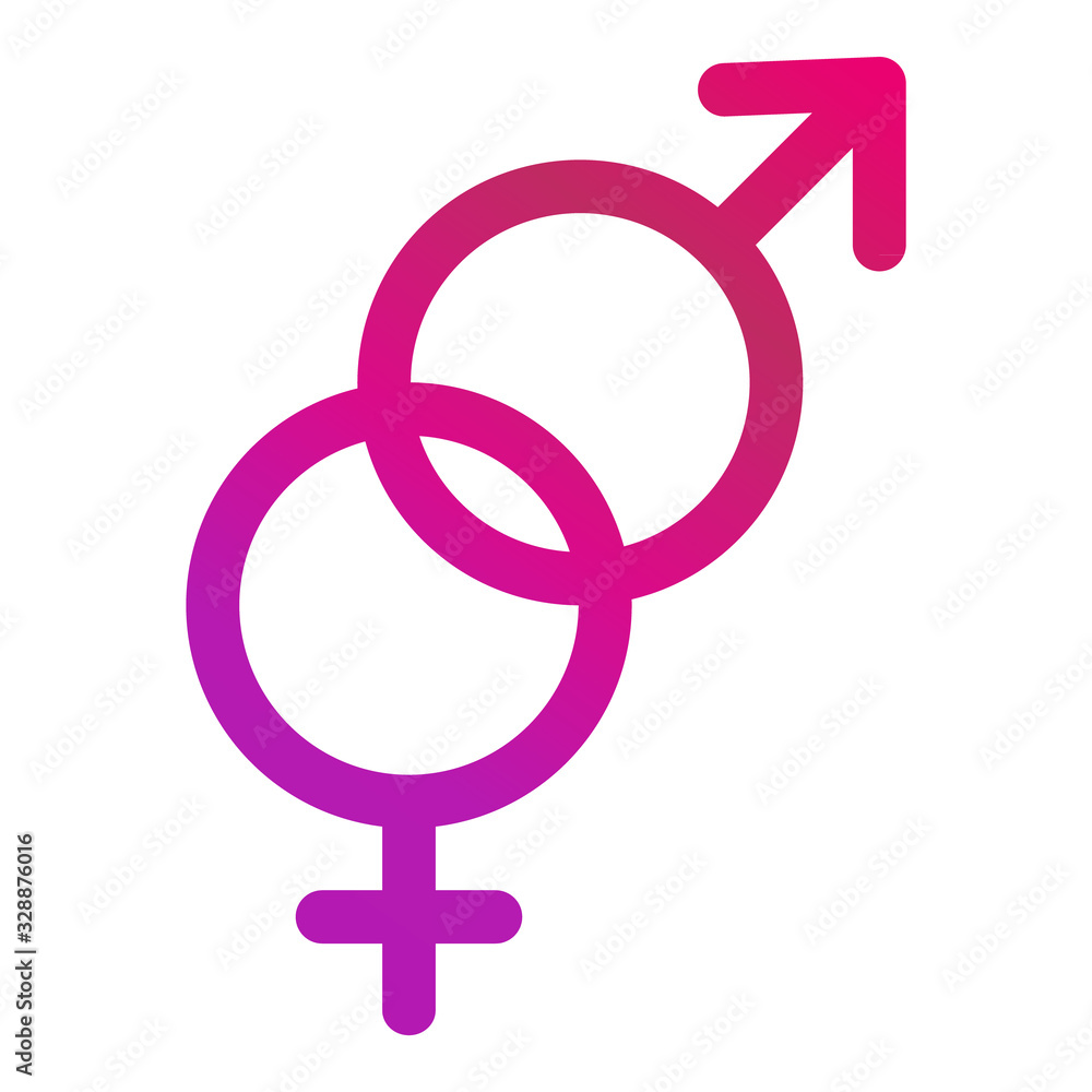 Male and female icon, symbol set. Website design vector illustration isolated on white background Male and female icon, symbol set. Website design vector illustration isolated on white background