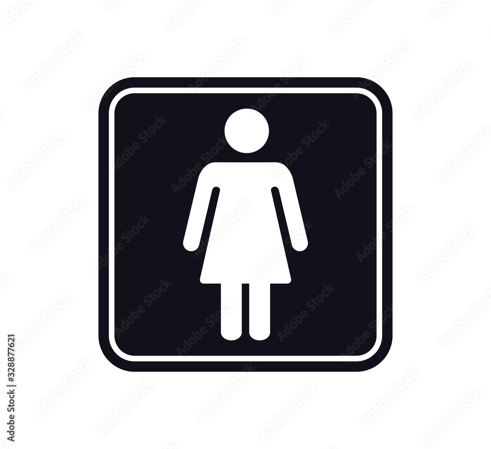 People icon ,toilet sign vector logo template People icon ,toilet sign vector logo template