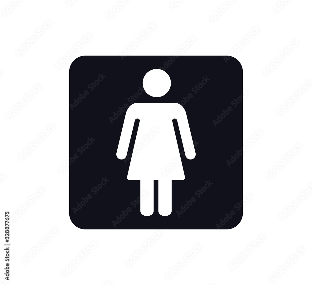 People icon ,toilet sign vector logo template People icon ,toilet sign vector logo template