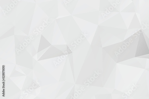 Abstract Lowpoly vector Gray background. Template for style design