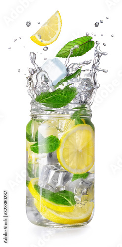 detox water in jar