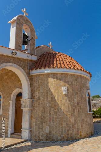 Agios Epiphanios church in Ayia Napa, Cyprus. photo