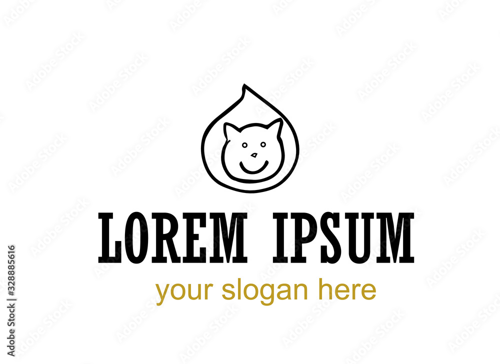innovative and creative, minimalist animal logo. can use animal clinics, petshop and veterinarian. black and white simple stylish logo. innovative and creative, minimalist animal logo. can use animal clinics, petshop and veterinarian. black and white simple stylish logo.