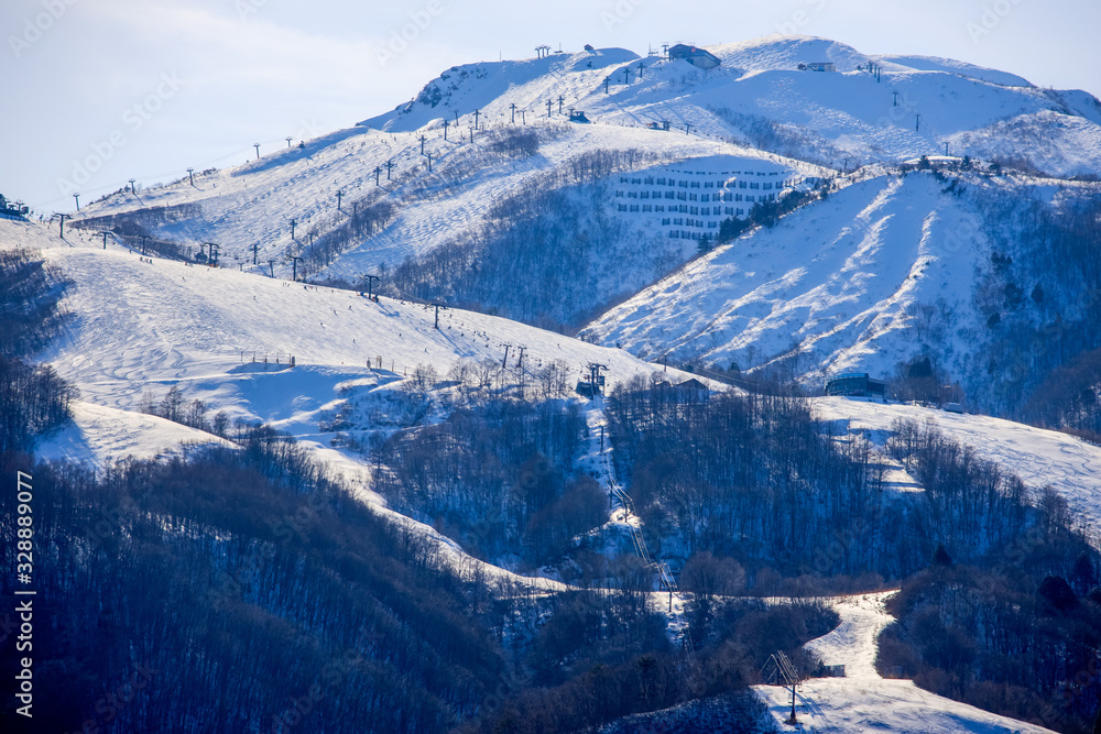 Hakuba Goryu mountain in Nagano Hakuba Goryu mountain in Nagano