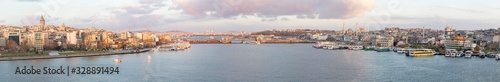 Panorama of İstanbul strait from estuary