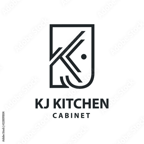 KJ Kitchen Cabinet Logo