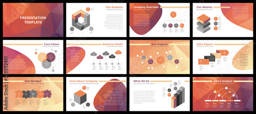 Business presentation templates