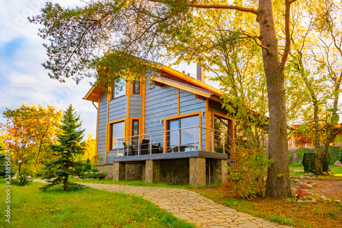 Two-storey cottage in the m...