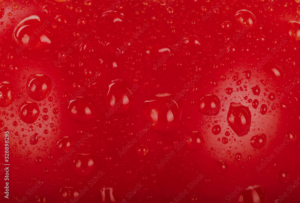 red tomato with water drops background red tomato with water drops background