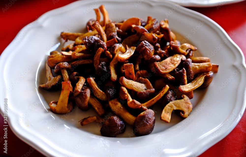 Yunnanese style sauteed Shiitake mushrooms. Yunnanese style sauteed Shiitake mushrooms.