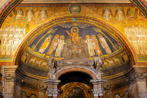 Photography Basilica of Saint Praxedes, Rome, Italy