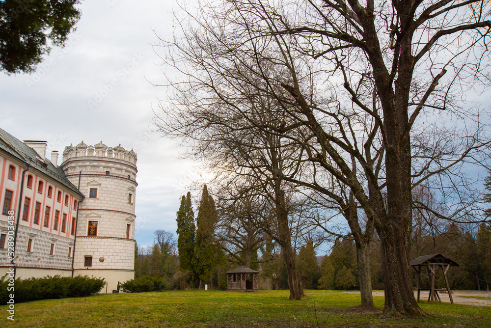 Renaissance style castle Renaissance style castle
