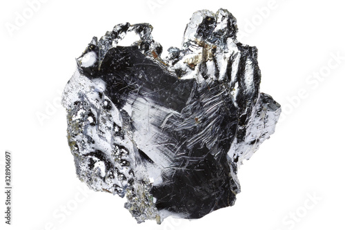 99.99% fine osmium isolated on white background