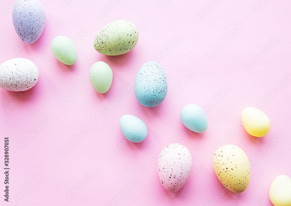 Colorful Easter eggs Colorful Easter eggs