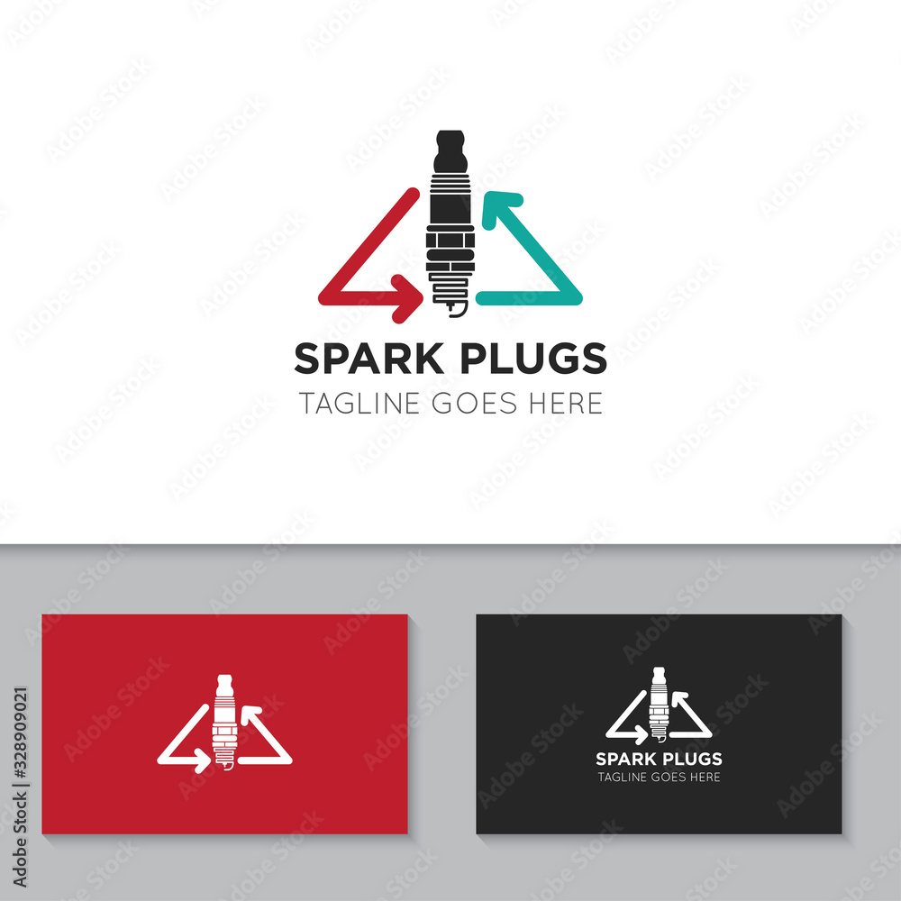 illustration vector graphic of spark plug logo good for service car, motorcycle icon and speed icon illustration vector graphic of spark plug logo good for service car, motorcycle icon and speed icon