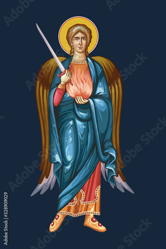Canvas-taulu Archangel Uriel