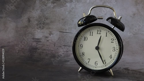 Wallpaper Mural Alarm Ringing on Retro Alarm Clock Torontodigital.ca