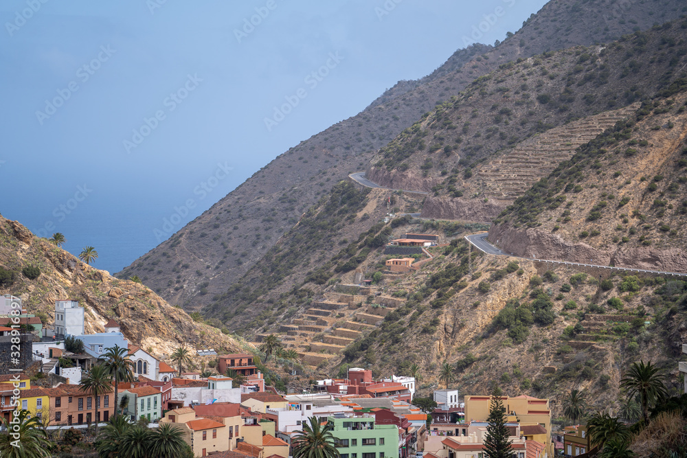 Obraz premium La Gomera Valle Gran Rey Kanaren