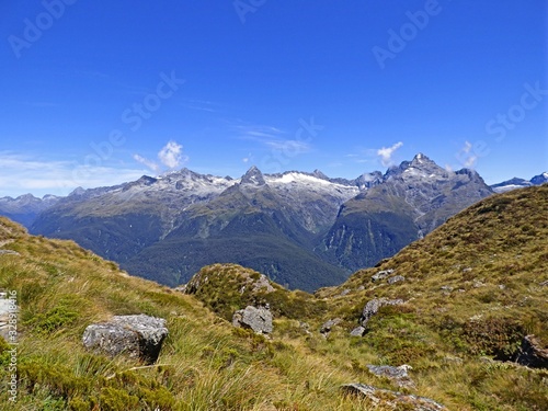 Routebourn track, Fiordland national park, New Zealand