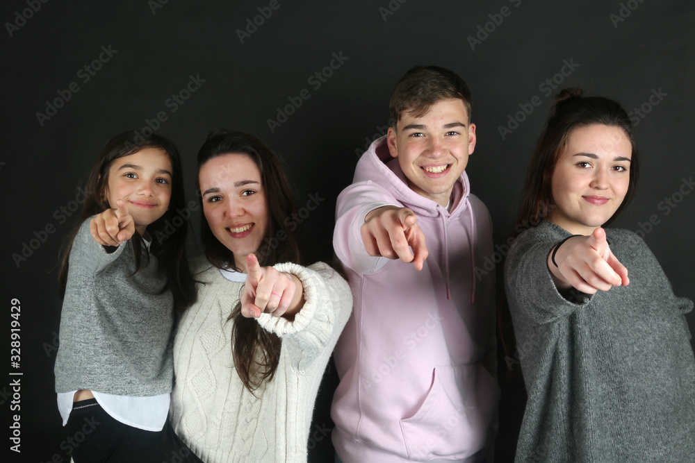 Fototapeta premium señalar