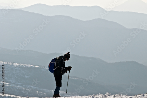 passeggiata in montagna