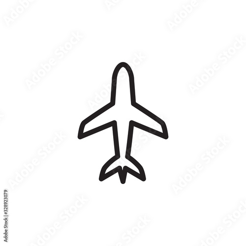 Air plane icon vector design template