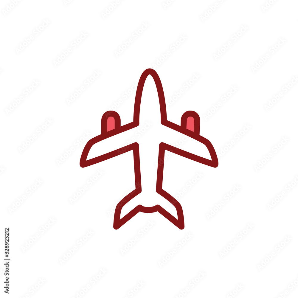 Air plane icon vector design template Air plane icon vector design template