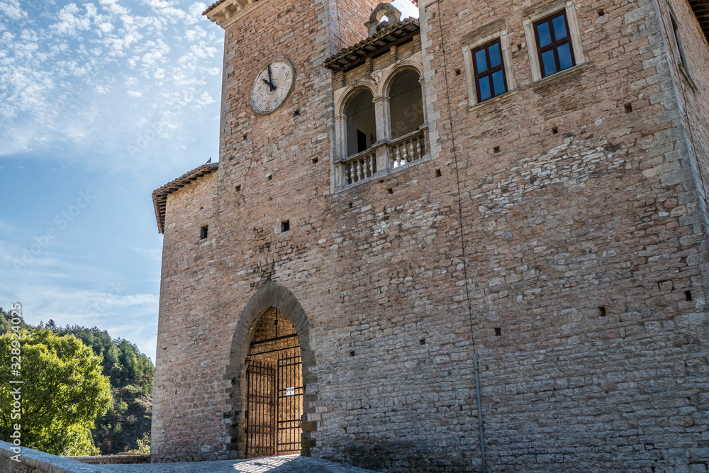 Castle Brancaleoni in Piobbico Castle Brancaleoni in Piobbico