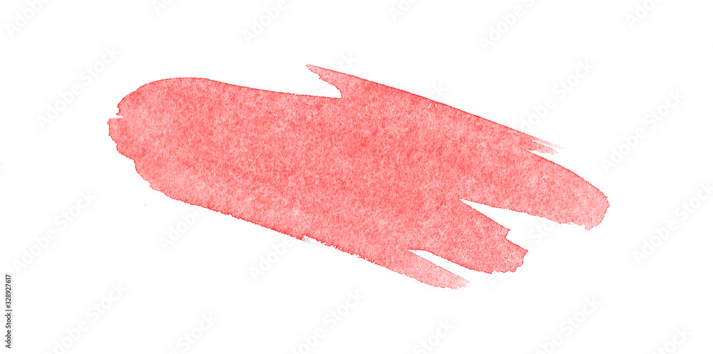 Watercolor smear isolated on white background Watercolor smear isolated on white background