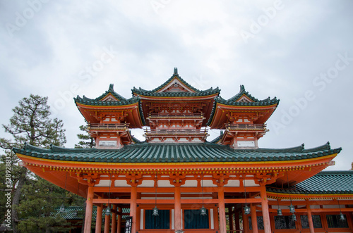 Heian Shrine Kyoto Japan landmark