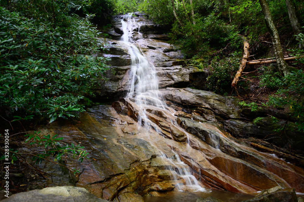 Obraz premium Waterfall at the park