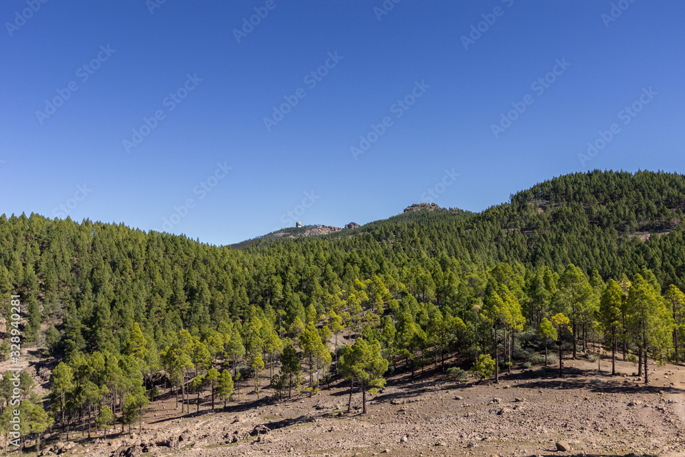 Views from the window of the Roque Nublo (Gran Canaria) Views from the window of the Roque Nublo (Gran Canaria)